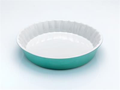 Yuvarlak ТЕПСИЯ ЗА ФУРНА Единичен Керамичен 23,5x23,5x4,8 cm Mint