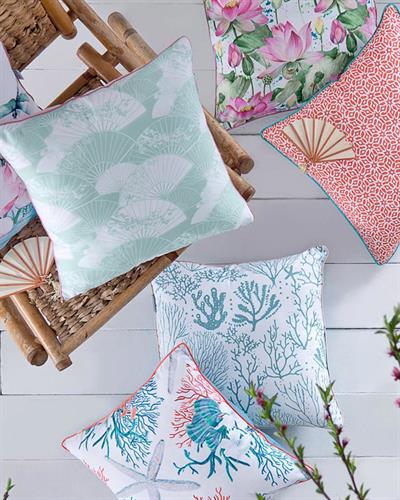 Zen Декоративна Възглавница Двулицев 10x10x20 см Селадон