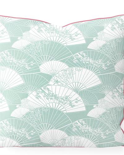 Zen Декоративна Възглавница Двулицев 10x10x20 см Селадон