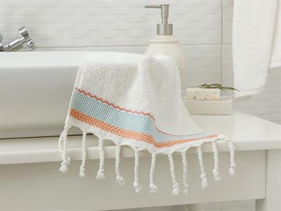 Zen Damask ХАВЛИИ ЗА РЪЦЕ Бродирани 30x45 cm Cream-Pink