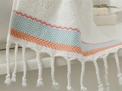 Zen Damask ХАВЛИИ ЗА РЪЦЕ Бродирани 30x45 cm Cream-Pink