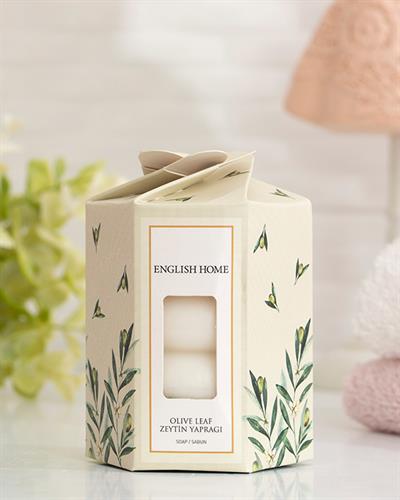 Zeytin Yaprağı Özlü Solid Soap 4x45 gr White