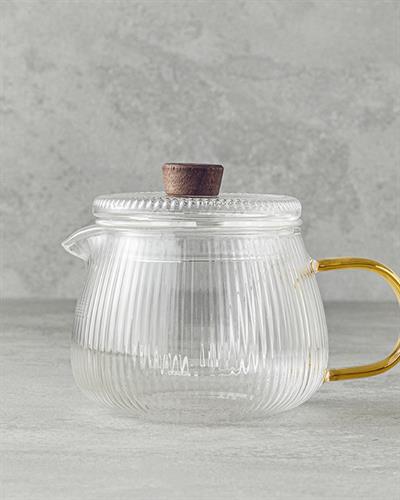 Чайник Süzgeçli Borosilkat Glass 550 ml Transparent