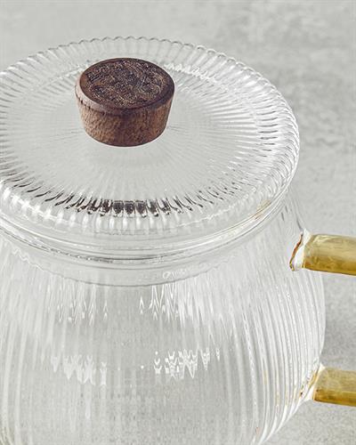 Чайник Süzgeçli Borosilkat Glass 550 ml Transparent