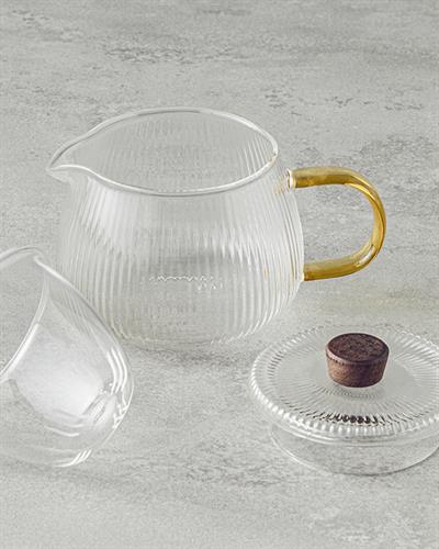 Чайник Süzgeçli Borosilkat Glass 550 ml Transparent