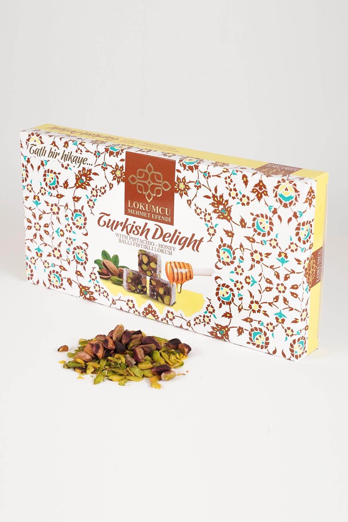 400 Gr Ballı Fıstıklı Lokum  400 Gr