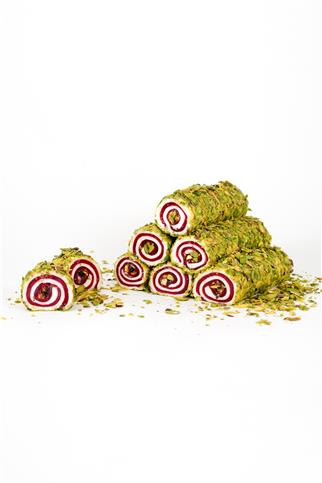 File Fıstıklı Narlı Vanilyalı Fıstıklı Sultan Dolma Lokum 1 Kg