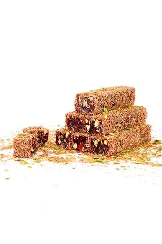Kadayıflı Narlı Fıstıklı Kesme Fitil Lokum 500 Gr