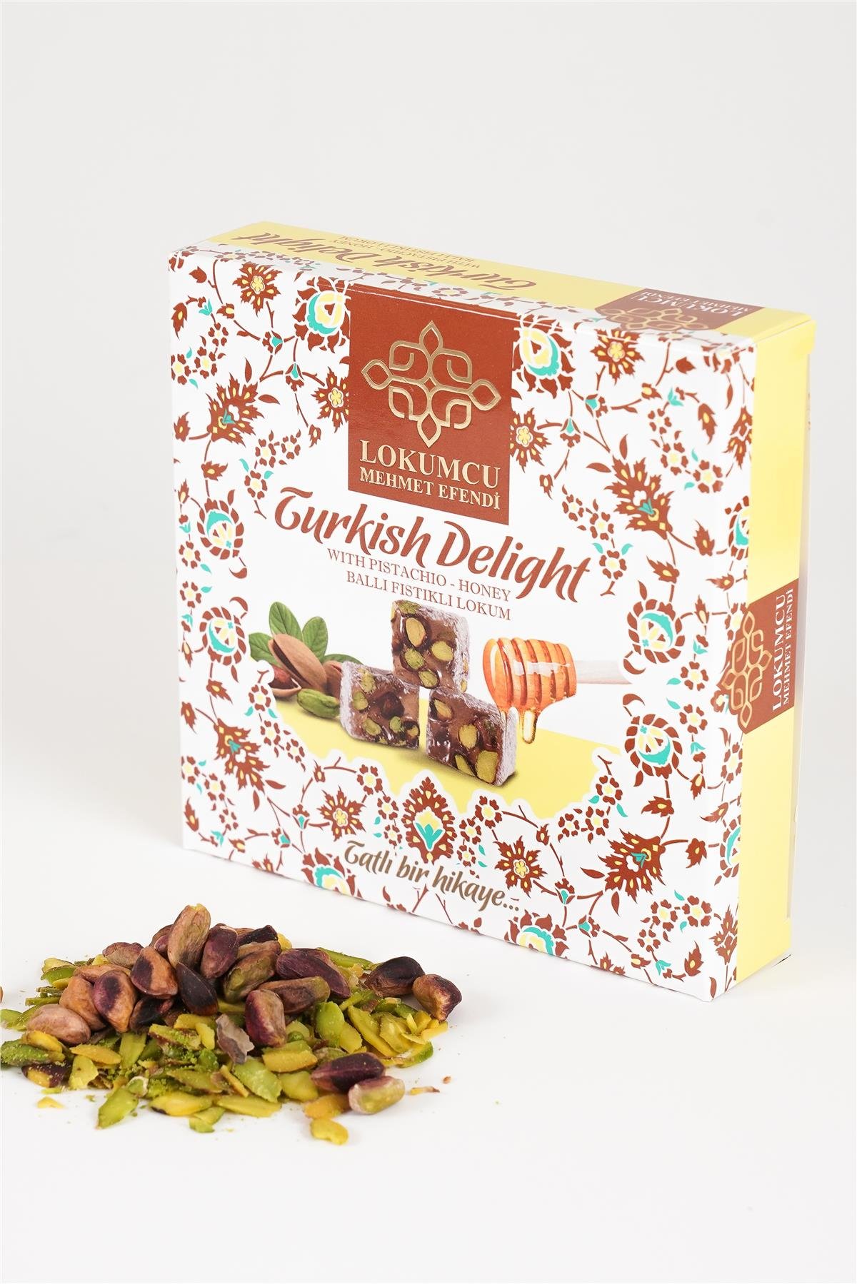 200 Gr Ballı Fıstıklı Lokum  200 Gr