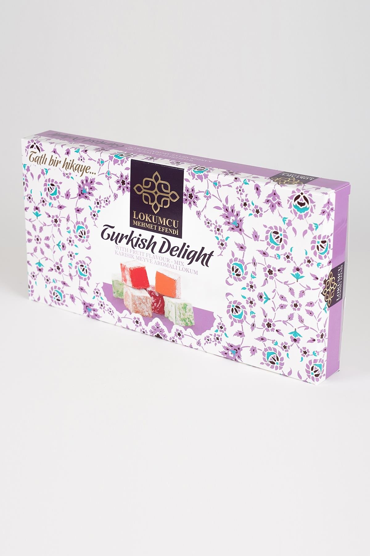 400 Gr Karışık Meyve Aromalı Lokum  400 Gr