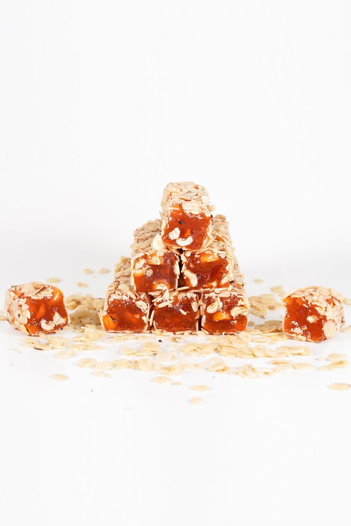 File Fındıklı Portakallı Fındıklı Kesme Fitil Lokum 1 Kg