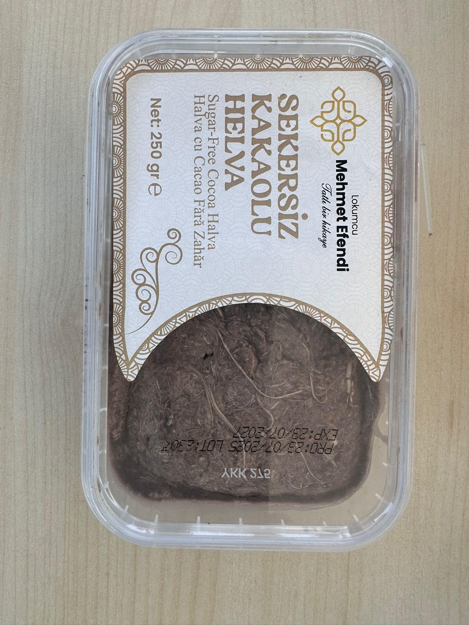 KAKAOLU ŞEKERSİZ HELVA