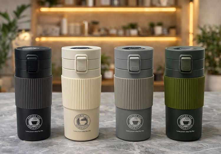 500 ml Paslanmaz Çelik Dereceli Termos Mug Bardak