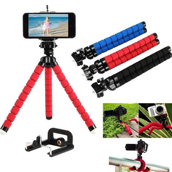 Ahtapot Selfie Tripod Telefon Tutucu Akrobat Stand Çubuğu