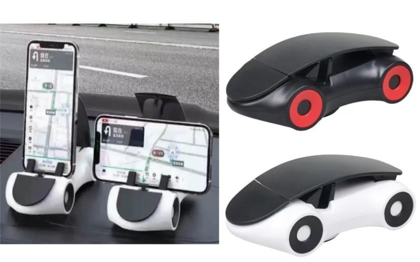 Araba Tasarımlı Araç İçi 360 Derece Telefon Tutucu