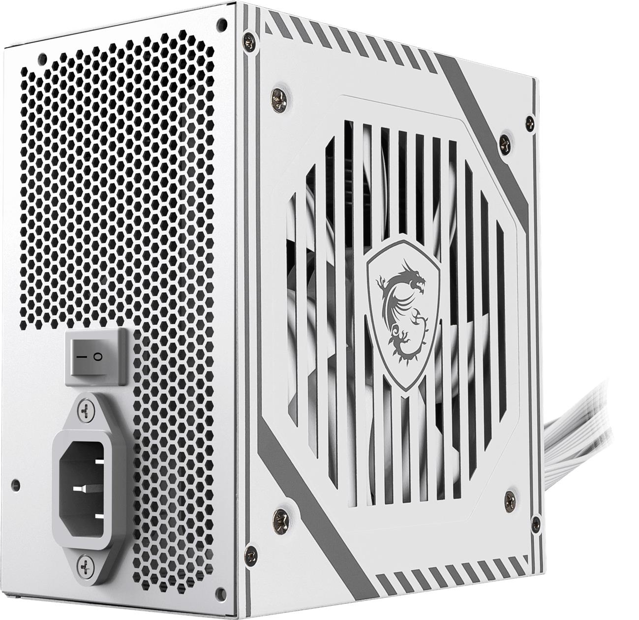 MSI MAG A650BNL WHITE 650W 80+ BRONZE POWER SUPPLY