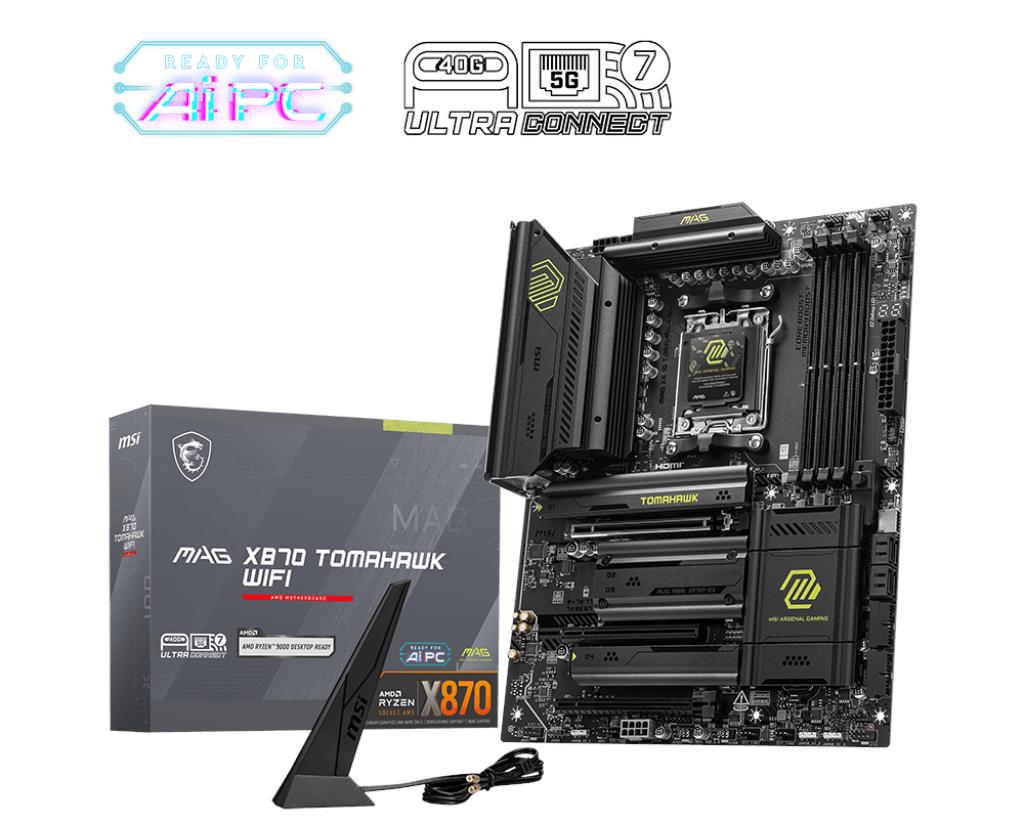 MSI MAG X870 TOMAHAWK WIFI DDR5 AMD X870 SOKET DDR