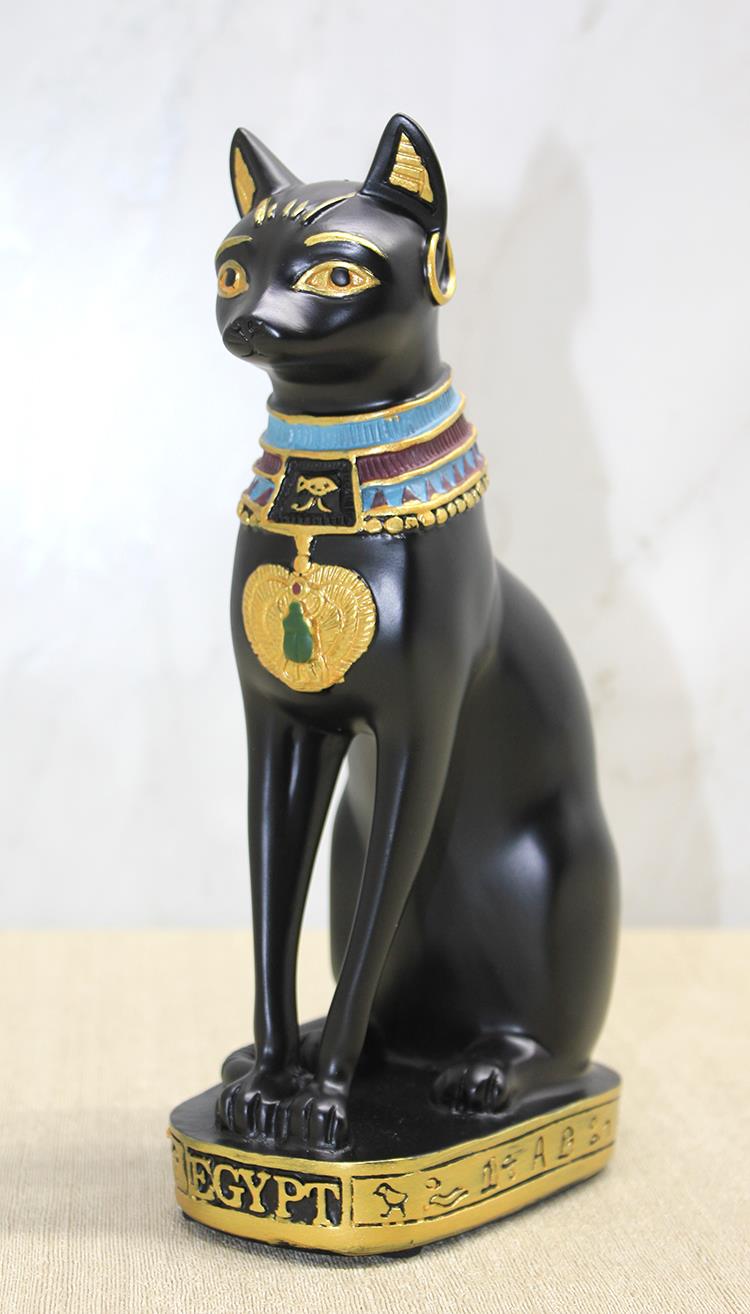 Polyester Mısır Kedisi Figür Büyük Boy