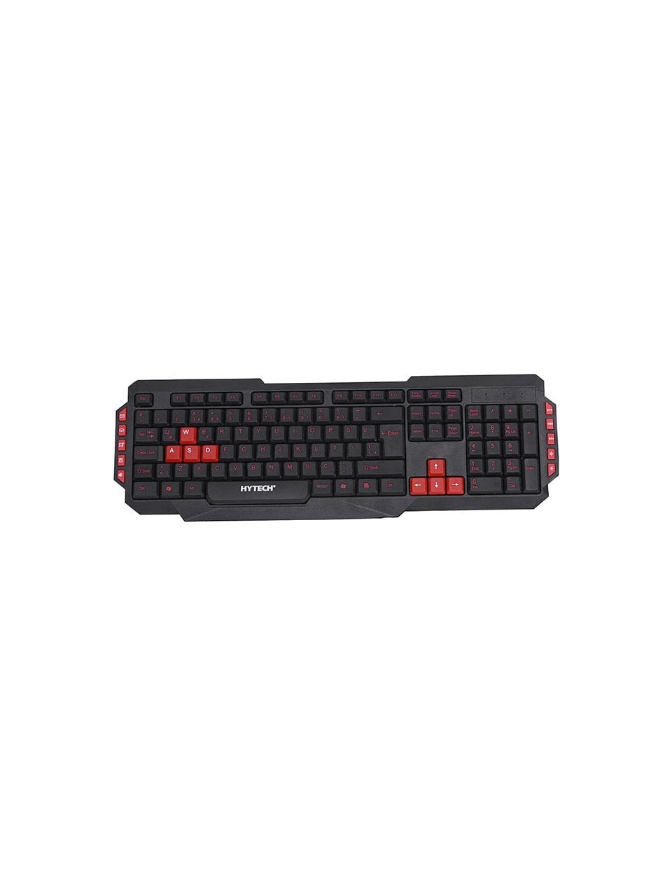 Hytech HYK-46 GAMY Siyah USB Kırmızı Tuşlu Q Gaming Oyuncu Klavyesi