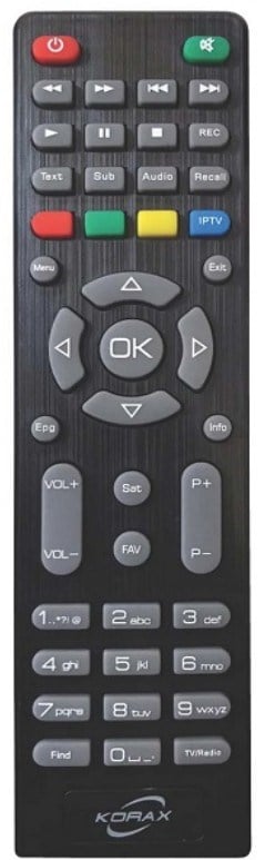 Korax HD Kumanda OZT 25-L