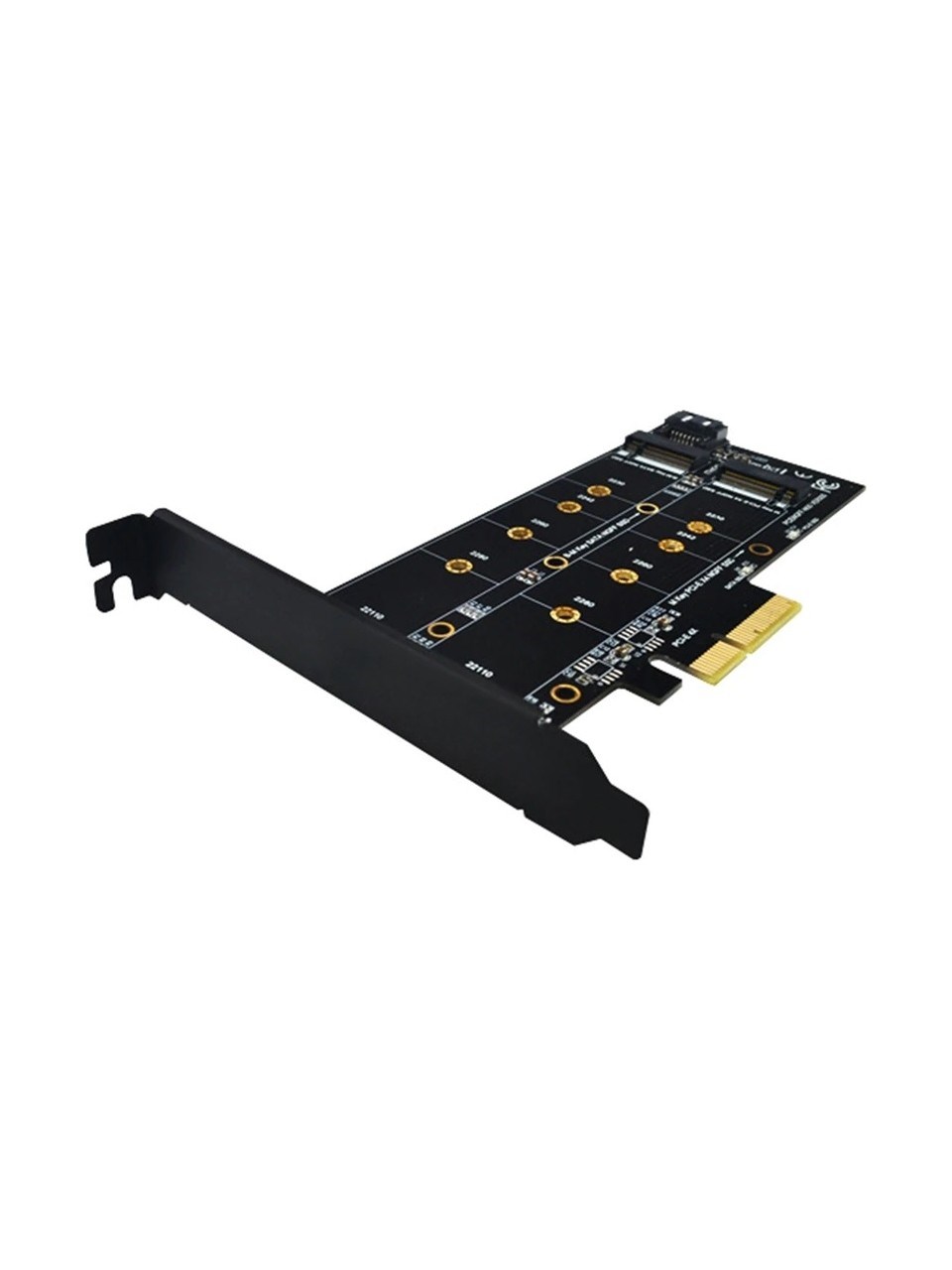 M.2 Nvme M+B Key Ngff SSD To Pci-E 3.0 X4 Sata Çevirici Dönüştürücü Adaptör Kartı