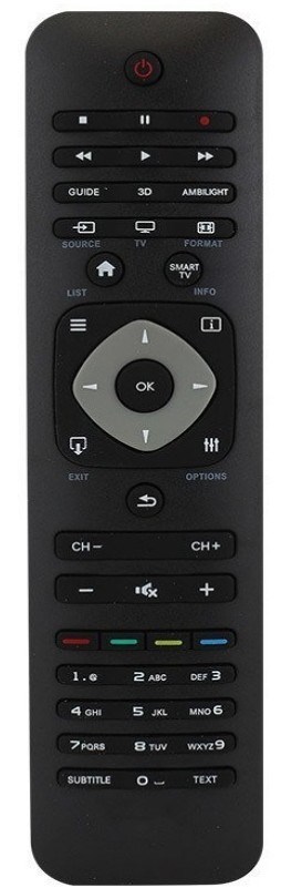 PHILIPS SMART TV TUŞLU LCD-LED TV KUMANDA RML-507