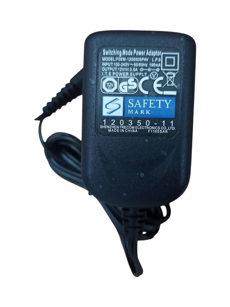 SAFETY MARK 12V 0.5A TRAŞ MAKİNESİ ADAPTÖRÜ