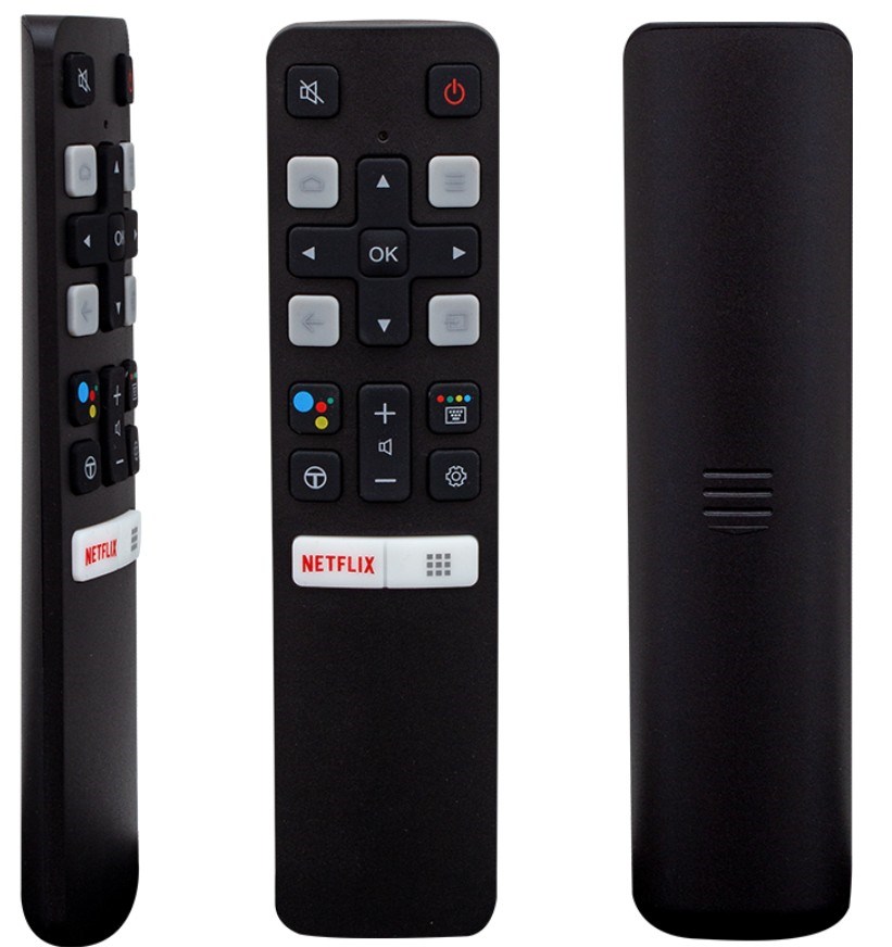 TCL RC 802V FMR1 50'' - 55'' ANDROID TV NETFLIX TUŞLU SESLİ KONTROL AKILLI LCD LED TV KUMANDA