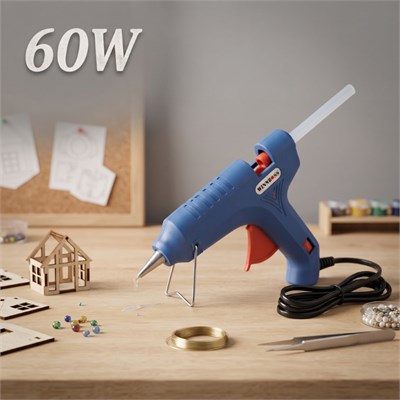 60W Sıcak Silikon Tabancası - Elektrikli - 11 mm Mum Silikon Uyumlu