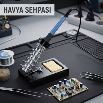 Havya Sehpası - Metal Standlı - Temizleme Süngerli