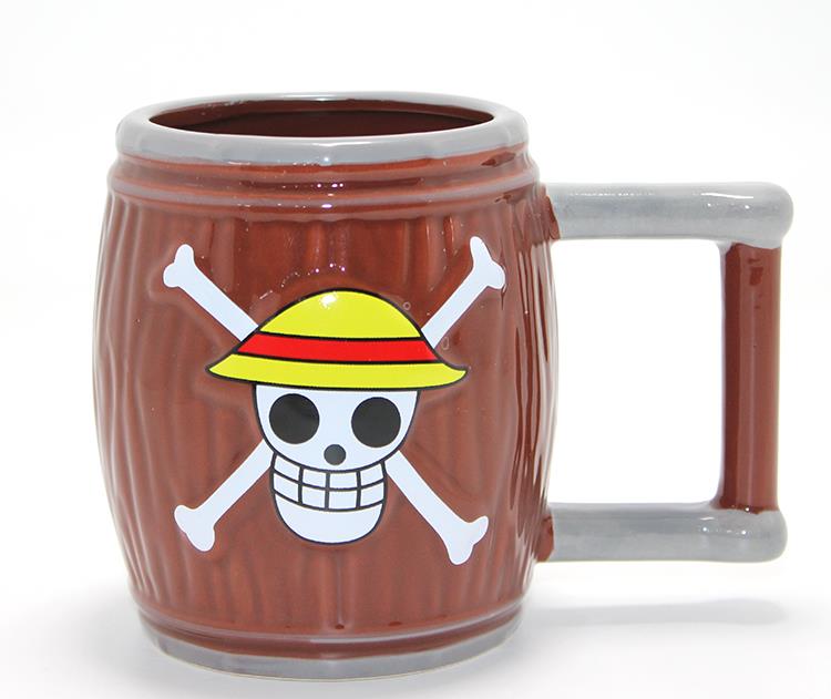 3D One Piece Tasarımlı Kupa Bardak