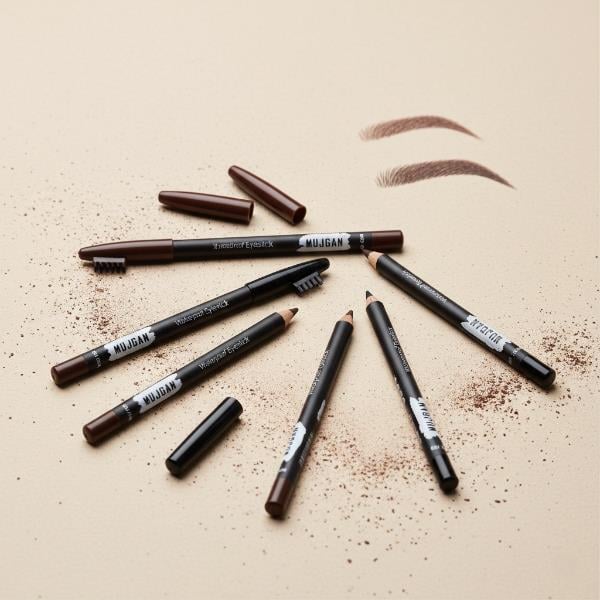 3'lü Fırçalı Kaş Kalemi Seti