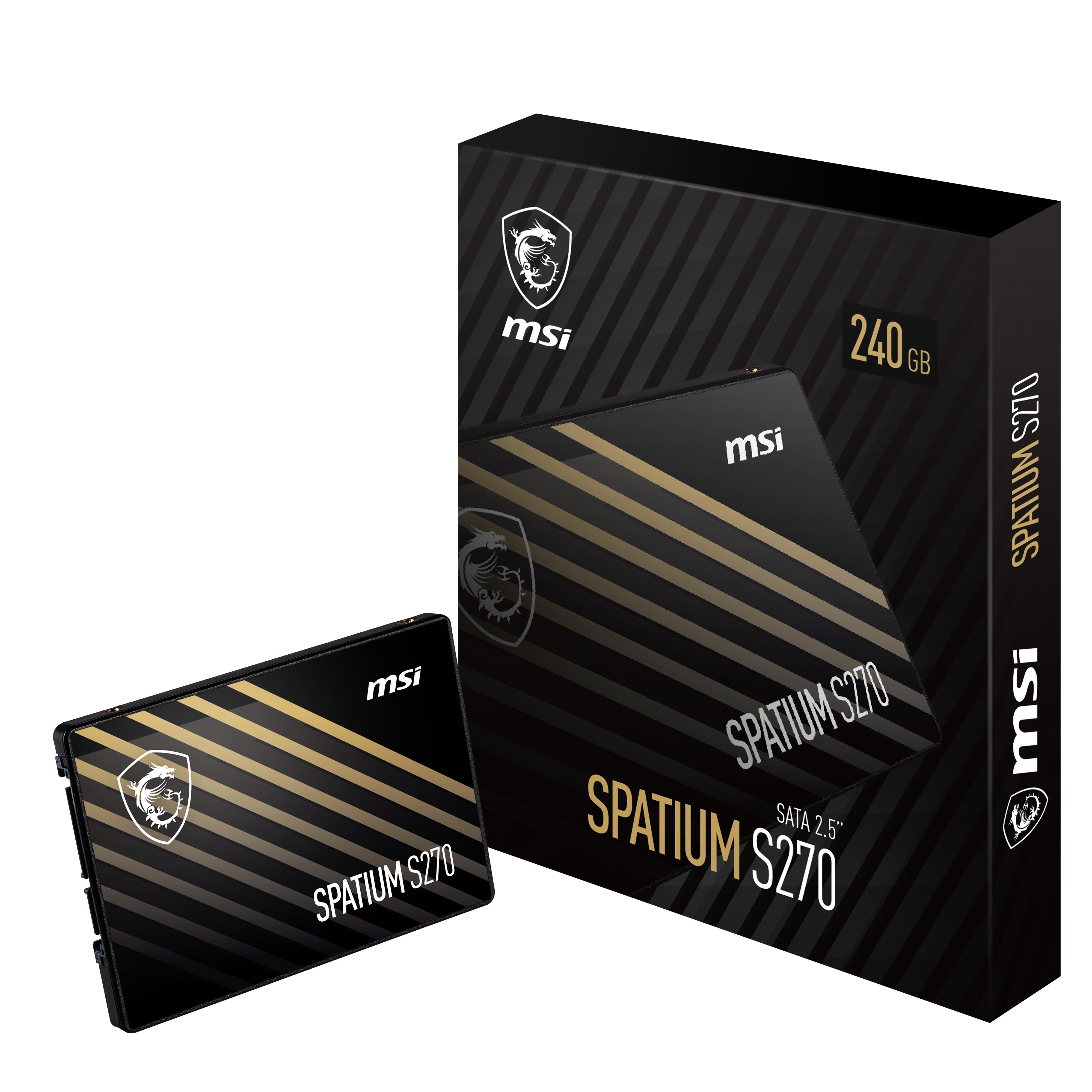 480GB MSI SSD SPATIUM S270 SATA 2.5