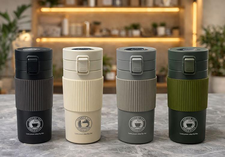 500 ml Paslanmaz Çelik Dereceli Termos Mug Bardak