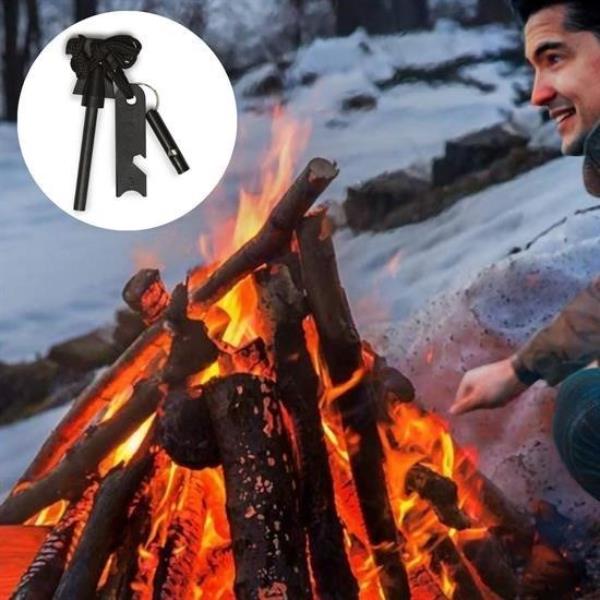 Acil Durum Magnezyum Çakmaktaşı Hayatta Kalma Kiti