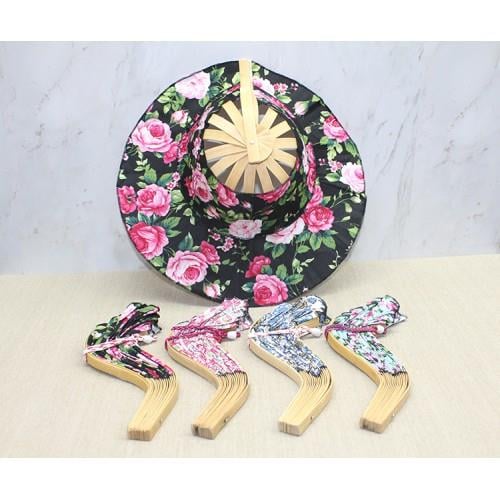 Ahşap Şapkalı Yelpaze