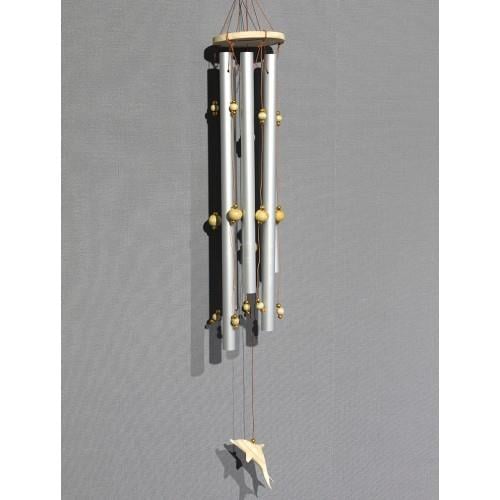 Boncuklu Metal Rüzgar Çanı Model 1