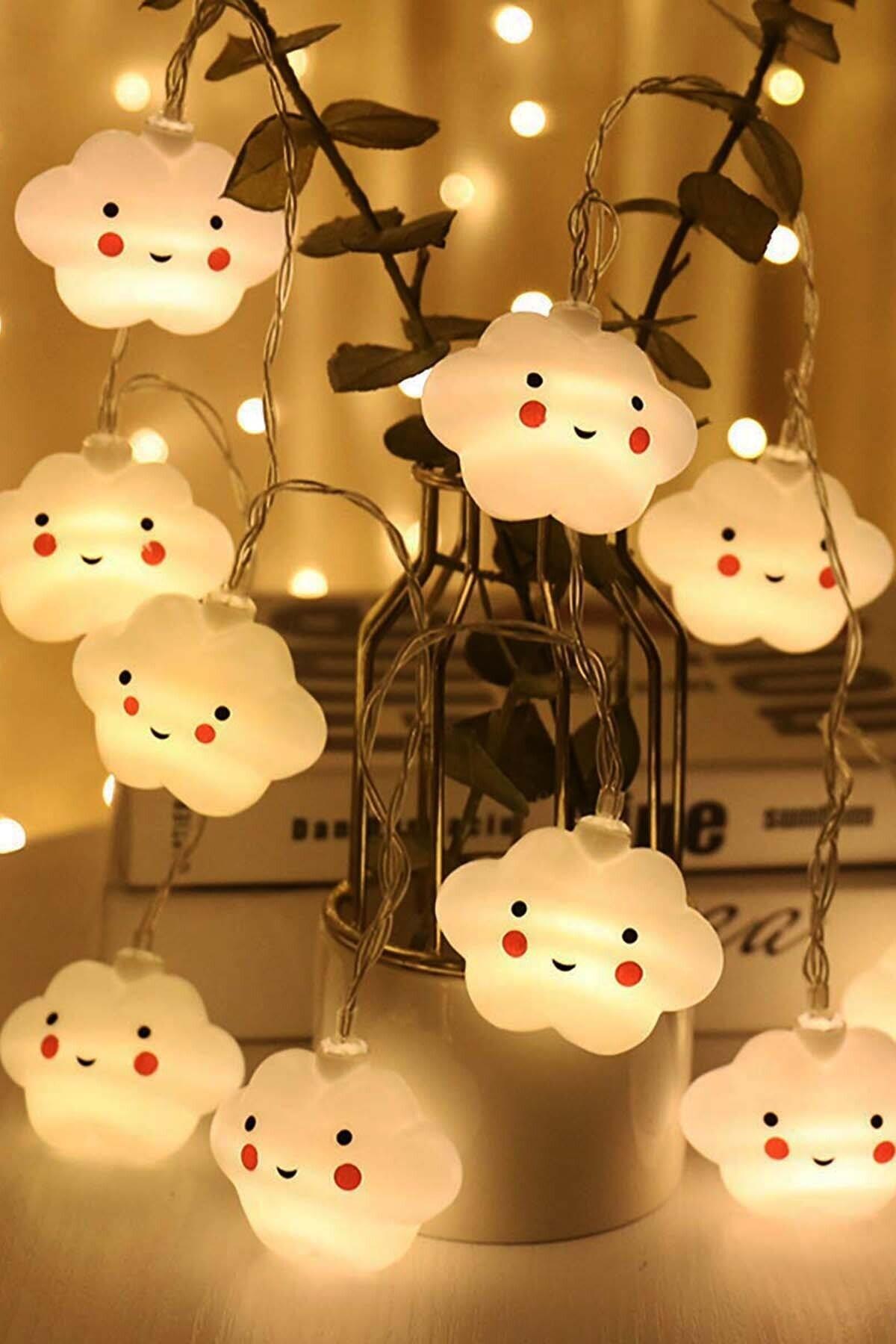 Bulut Şeklinde Led Şerit Lamba 12 Adet