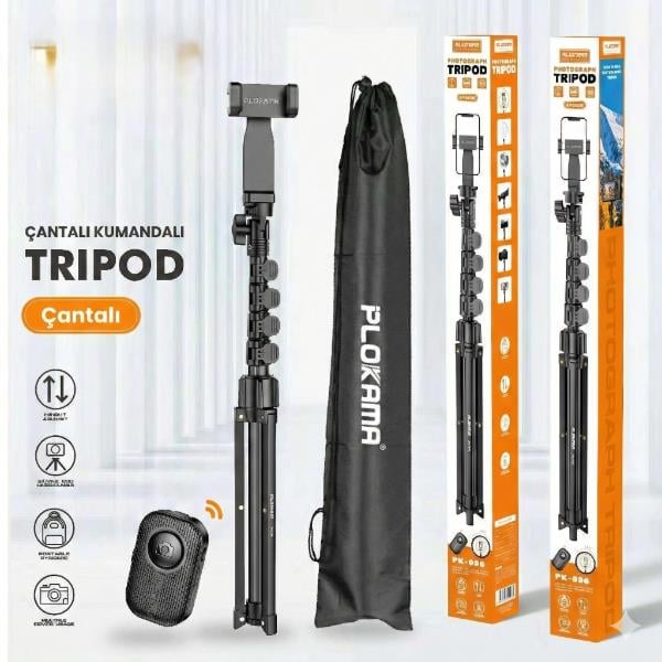 Çantalı Kumandalı Tripod