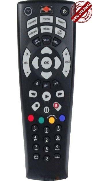 D-Smart Hd Uydu Alıcısı Kumandası OZT 103-F