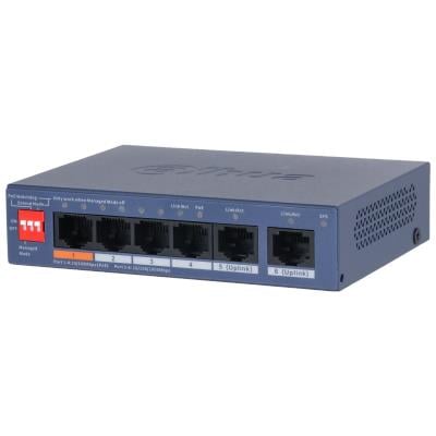 DAHUA CS4006-4ET2GT-60 4XFE-2XGE POE YÖNETİLEBİLİR SWİTCH