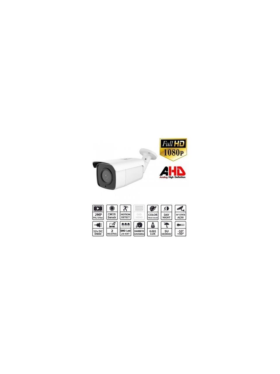 Ezcool EZ-2020HD 2mp 3.6mm 24SMD Ahd Bullet