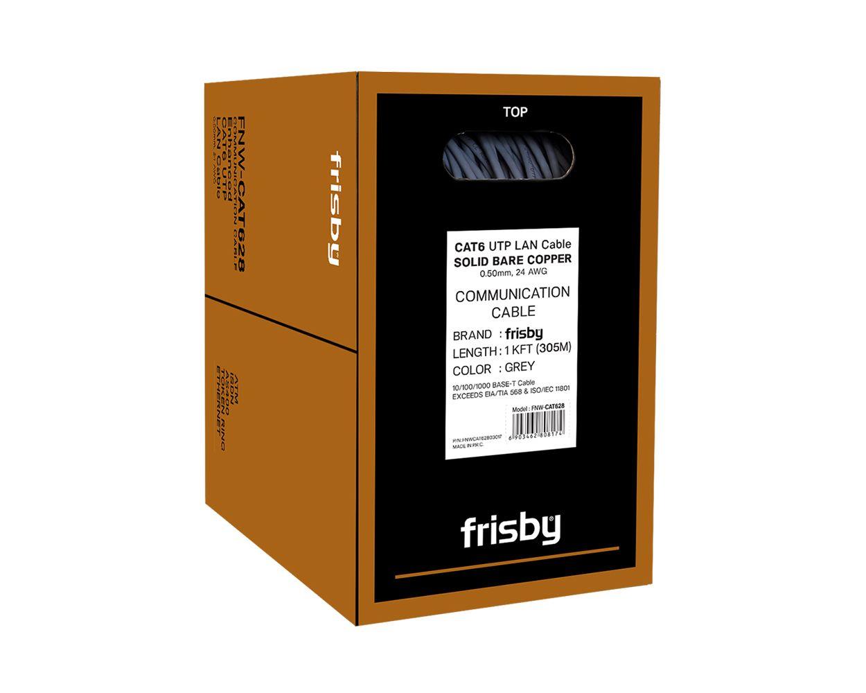 FRISBY FNW-CAT628 CAT 6 UTP Saf Bakır Kablo (305)