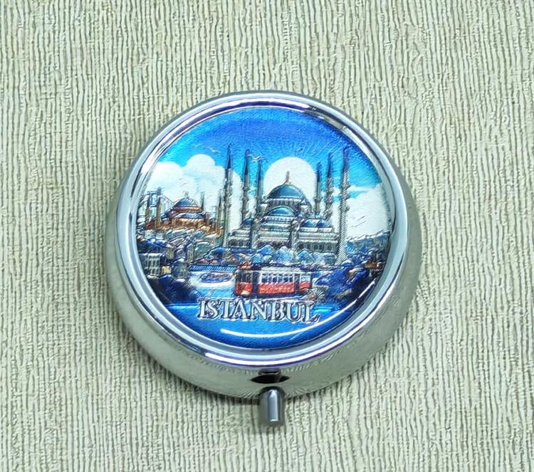 İstanbul Temalı İlaç Kutusu - Model 5