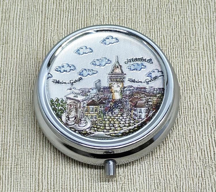 İstanbul Temalı İlaç Kutusu - Model 6