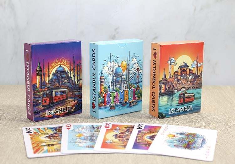 İstanbul Temalı Oyun Kartı