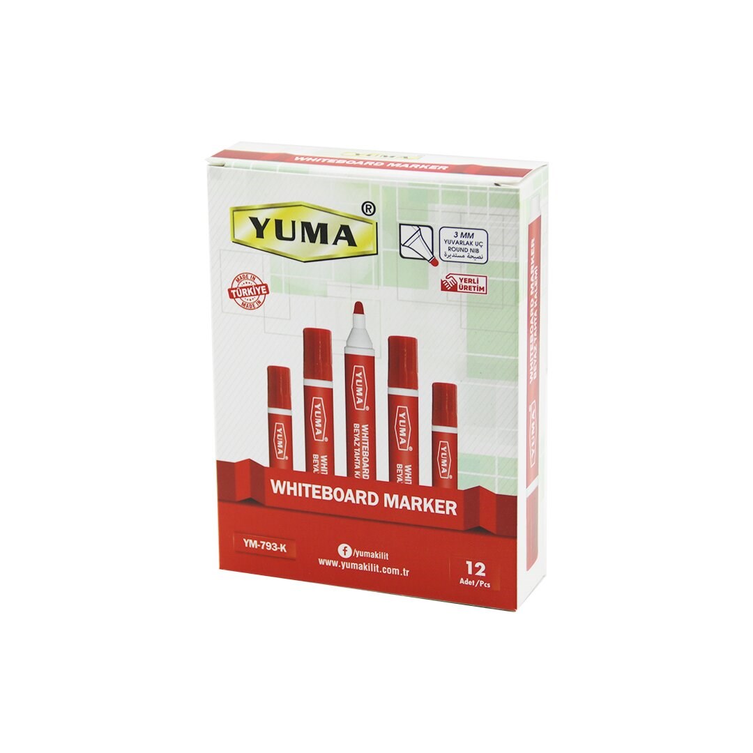 Kırmızı Renk Tahta Kalemi - 1.5-3 mm - Yuvarlak Uç - 1 Adet