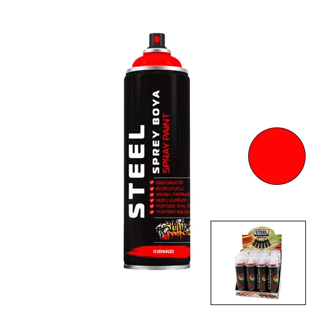 Kırmızı Sprey Boya - 200 ml