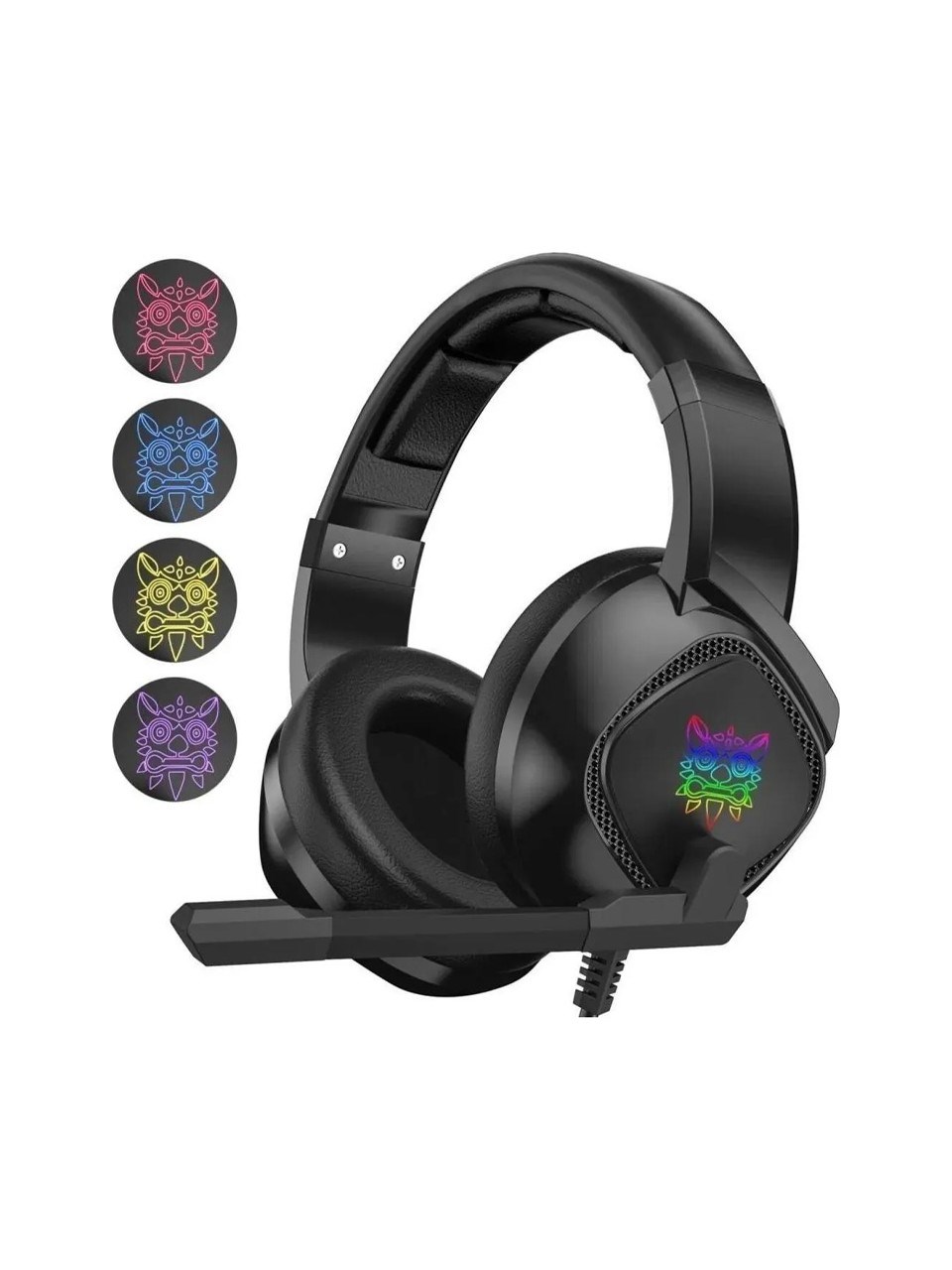 Onikuma K19 Profesyonel Headset Gaming Gamer Oyuncu Kulaklığı Mikrofonlu Kulaklık - Aux
