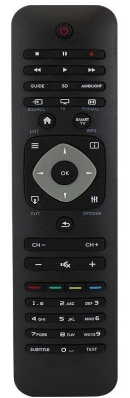 PHILIPS SMART TV TUŞLU LCD-LED TV KUMANDA RML-507